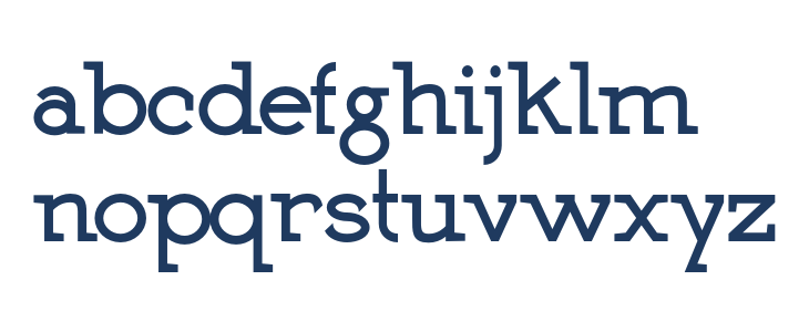 Martell Black Lowercase