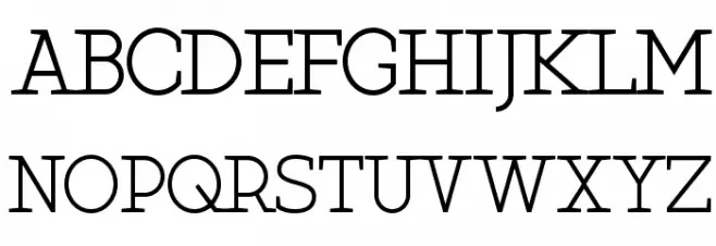 Martell Normal フォント 大文字