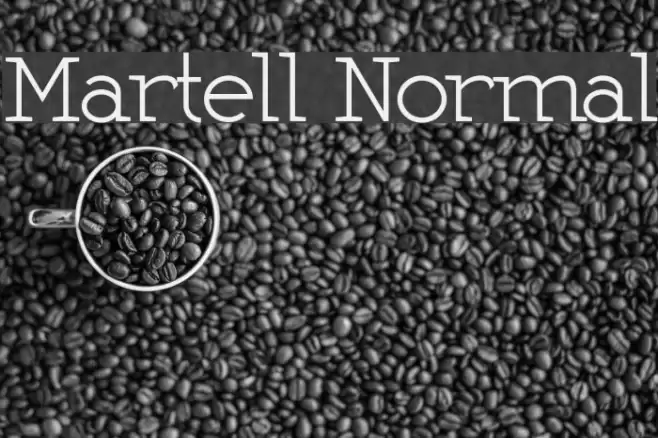 Martell Normal Font examples