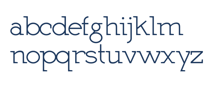 Martell Normal Lowercase