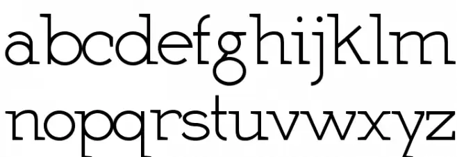 Martell Normal Font LOWERCASE