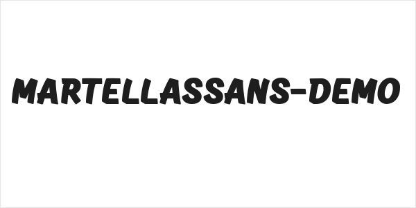 MartellasSans-Demo Logo