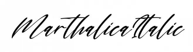 Marthalica Italic Fuentes