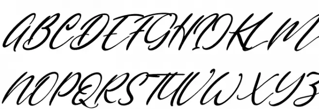 Marthalica Italic Fuentes MAYÚSCULAS