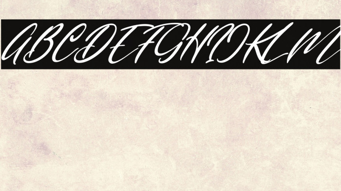 Marthalica Italic Example 3