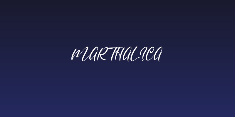 Marthalica Social Header