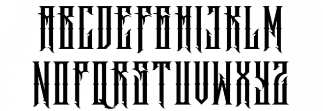 Marthapura Schriftart Groß