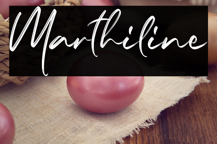 Marthiline Example 1