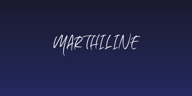 Marthiline Social Header