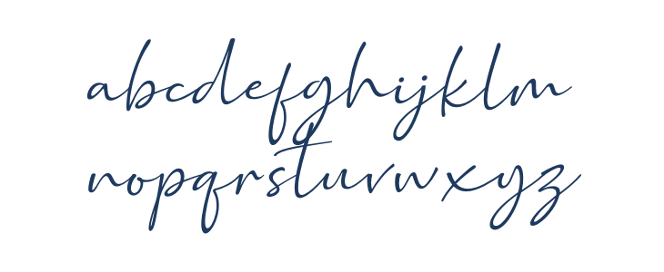 Marthin Slant Lowercase