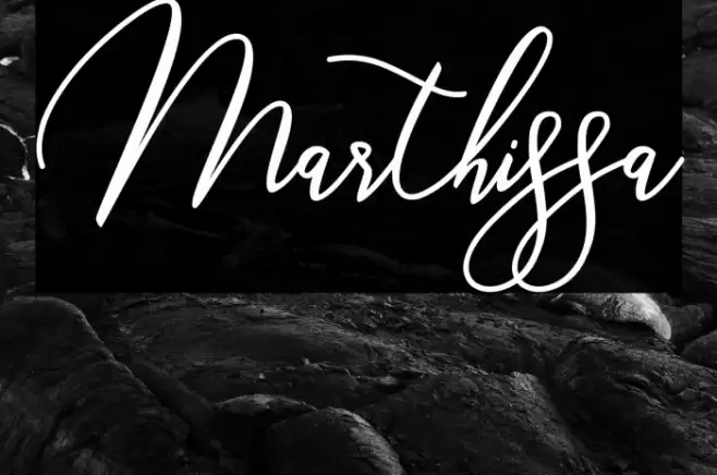 Marthissa Font examples