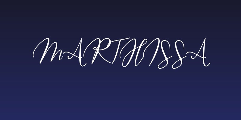 Marthissa Social Header