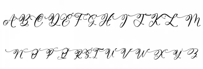 Marthiya Schriftart Groß