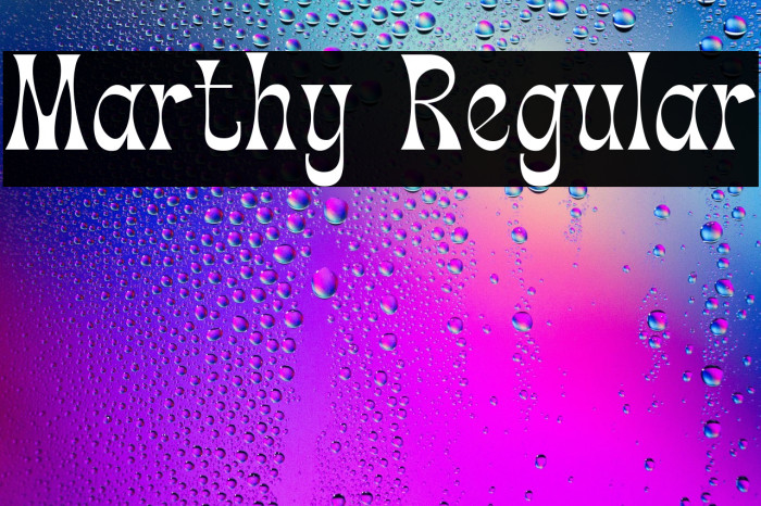 Marthy Regular Example 3