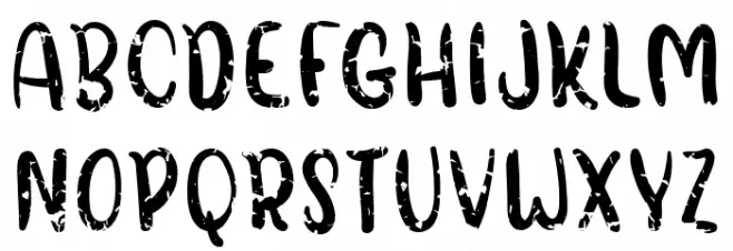 Martian Dust Шрифта ВЕРХНИЙ