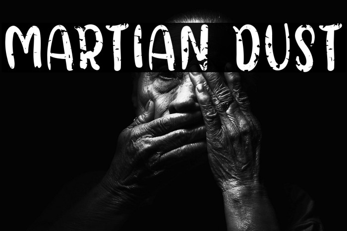 Martian Dust Example 1