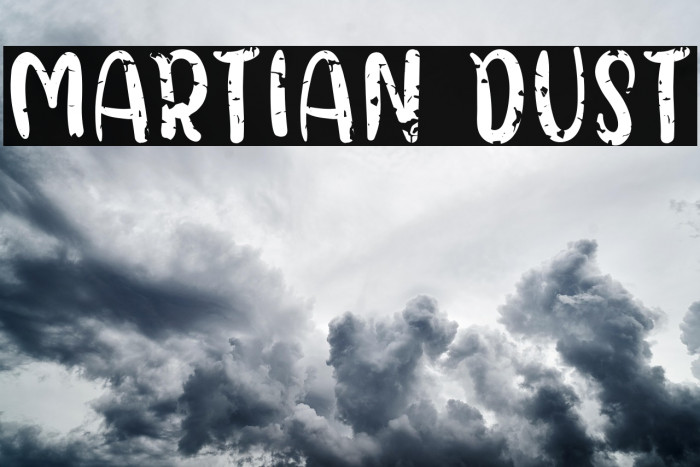 Martian Dust Example 2