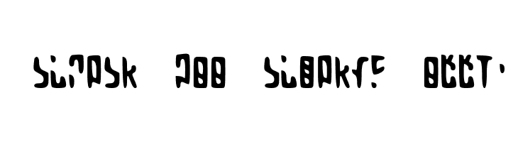 Martian Hull Markings Gloopy  Frei Schriftart Herunterladen