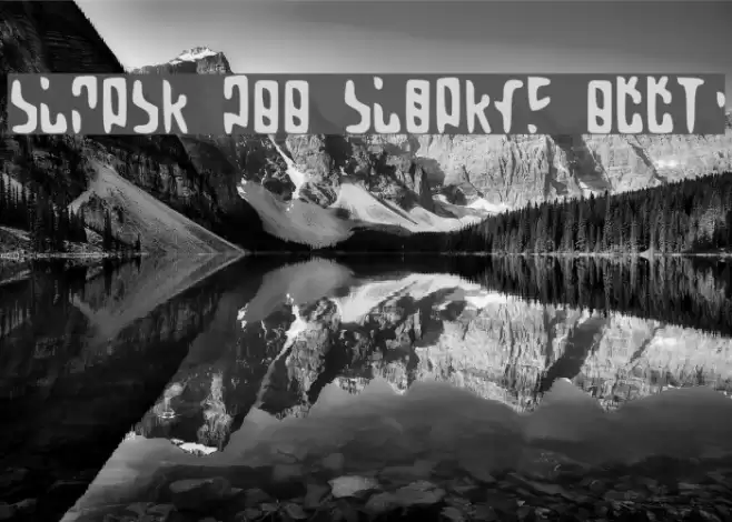 Martian Hull Markings Gloopy Font examples