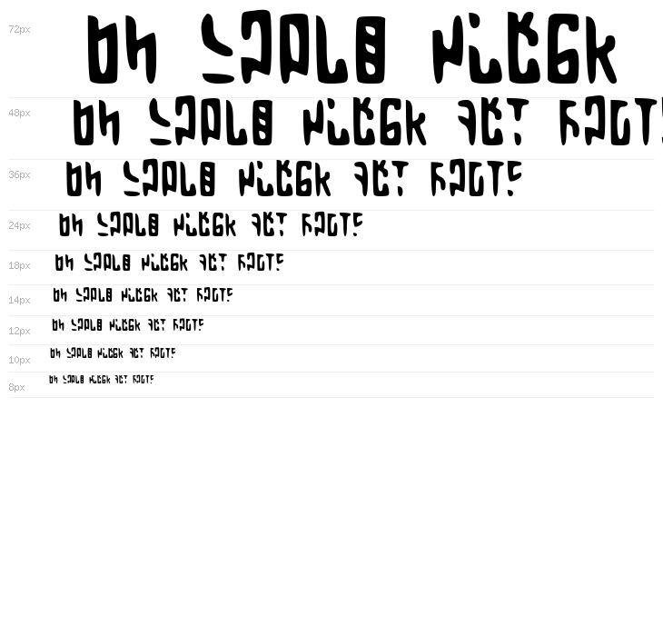 Martian Hull Markings Gloopy Waterfall