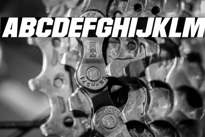 Martian Robotics Italic Font examples