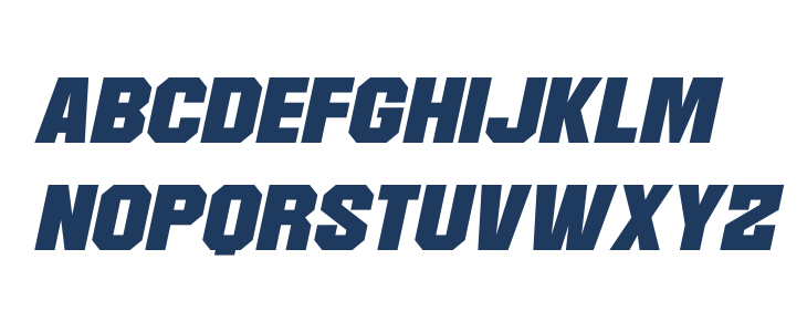 Martian Robotics Italic Lowercase