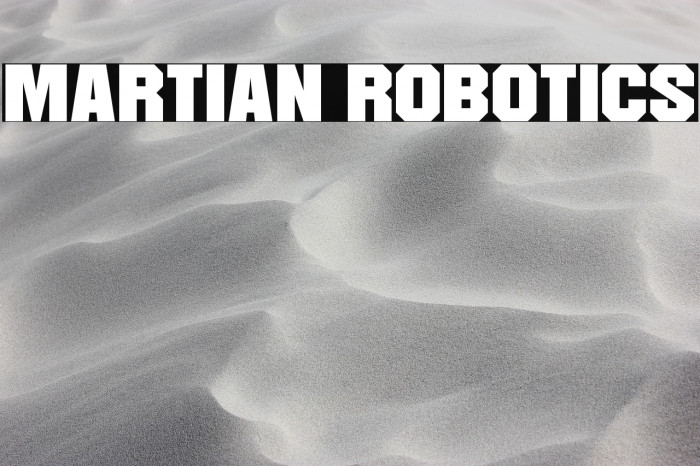Martian Robotics Example 2