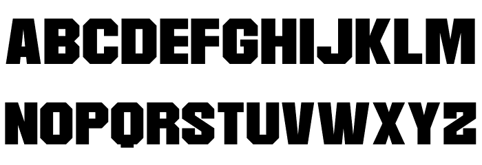 Martian Robotics Font LOWERCASE