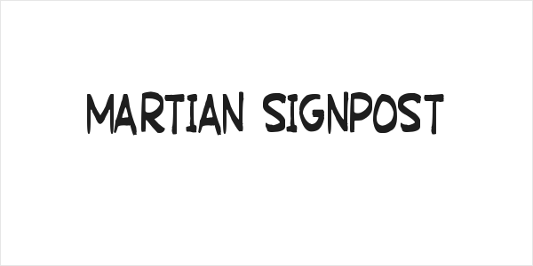 Martian Signpost Logo