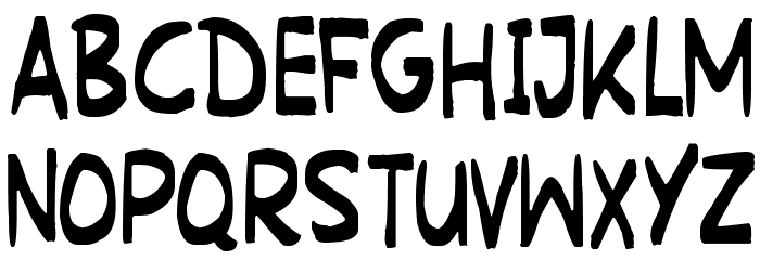 Martian Signpost フォント 小文字