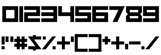 Martian Sunrise Font OTHER CHARS