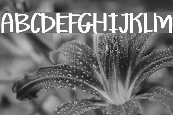 Martian Vacation Font examples