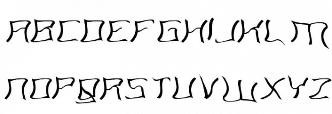 Martians spacewarped my dad 字体 大写
