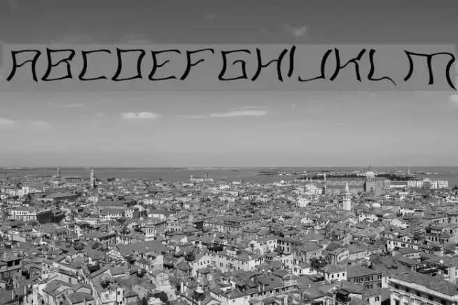 Martians spacewarped my dad Font examples