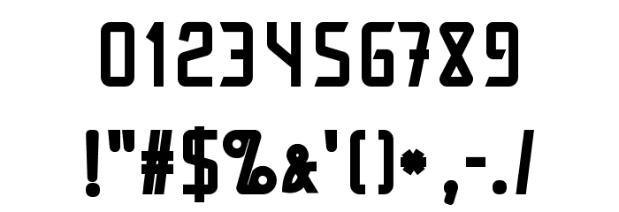 Martienso Bold Font OTHER CHARS
