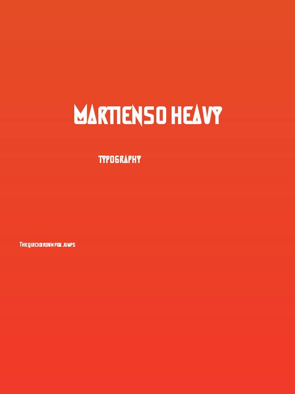 Martienso Heavy Poster