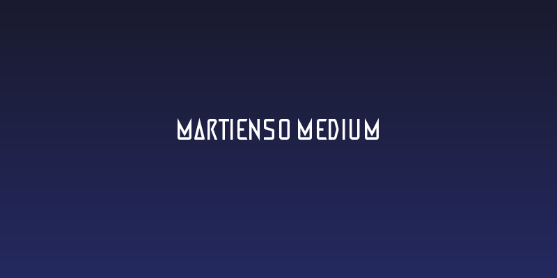 Martienso Medium Social Header