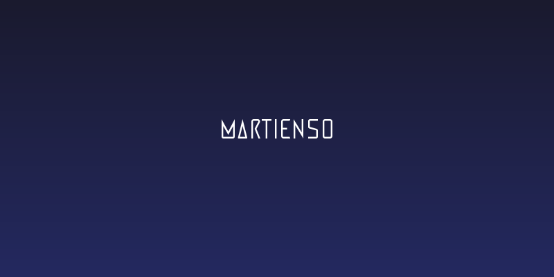 Martienso Social Header