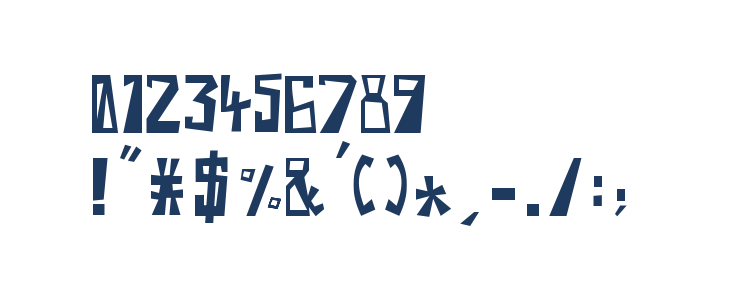 Martilo Regular Other Characters