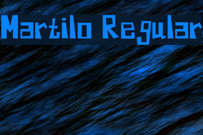 Martilo Regular Example 1