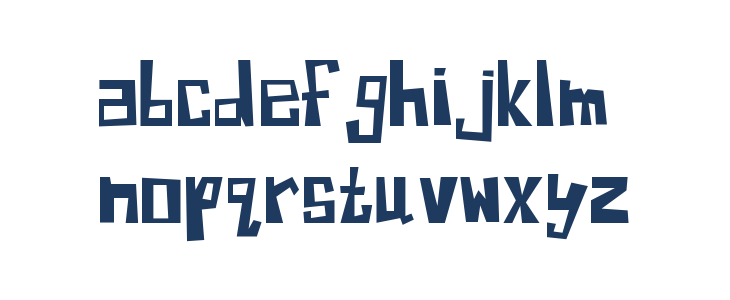 Martilo Regular Lowercase