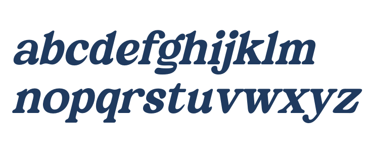 Martin Breaks DEMO VERSION Italic Lowercase