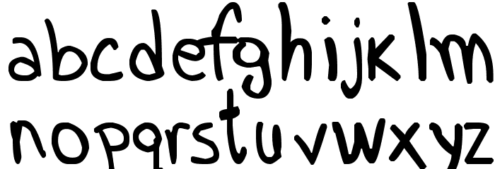 Martin Sans Font LOWERCASE