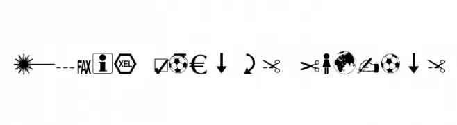 Martin Vogel's Symbols  font caratteri gratis