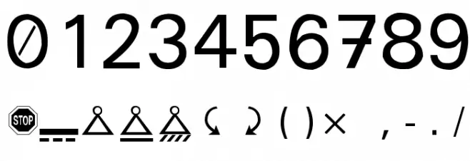 Martin Vogel's Symbols Font OTHER CHARS