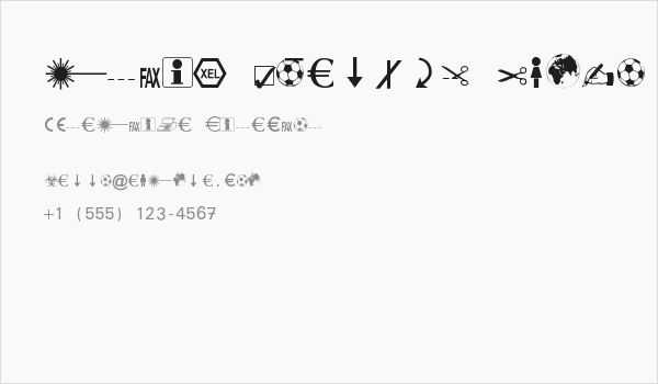 Martin Vogel's Symbols Business Card