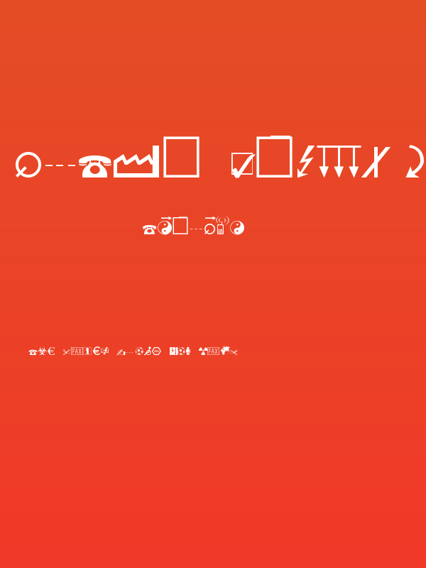 Martin Vogel's Symbols Poster