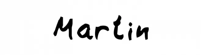 Martin  Frei Schriftart Herunterladen