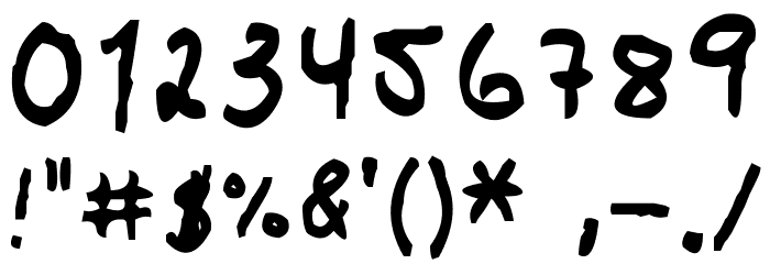 Martin Font OTHER CHARS