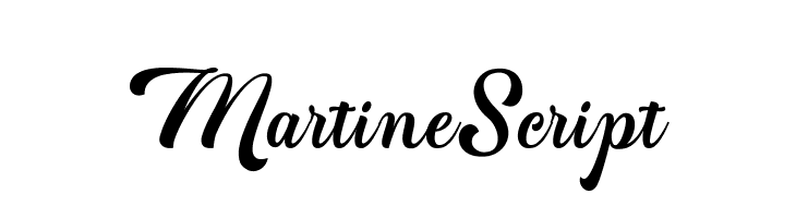 MartineScript  لخطوط تنزيل